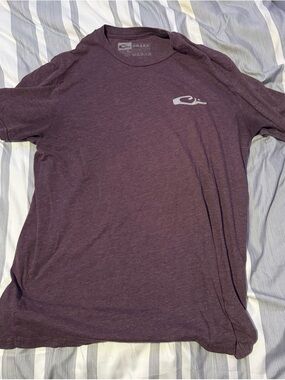Drake Waterfowl Plum Short Sleeve Crew Tee